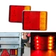 Фонари светодиодные задние 8 LED для автомобильных прицепов 12V-24V (комплект-2шт.) - изображение 3