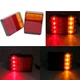 Фонари светодиодные задние 8 LED для автомобильных прицепов 12V-24V (комплект-2шт.) - изображение 4