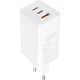Мережевий зарядний пристрій Gelius Nimble GaN 65W GP-HC051 + кабель Type-C/Type-C White - изображение 6