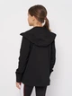 Детская толстовка с капюшоном Coccodrillo Everyday Girl ZC2132401EVG-021 92 см Черная (5904705985554) - изображение 3
