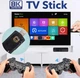 Приставка игровая к телевизору X8 4K Android TV беспроводные джойстики - изображение 6