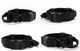 Нашийник для собак Harness, нейлоновий з металевою пряжкою-фастекс, L (45-55см) Чорний (145L-BLACK) - зображення 2