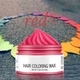 Временная краска-воск для волос красная Jaysuing Цветной воск для волос 120 ml - изображение 4