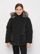 Детская зимняя куртка для девочки Lemon Outerwear Jesień Girl ZL3152107OJG-021 122 см Черная (5904986269183) - изображение 1