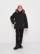 Детская зимняя куртка для девочки Lemon Outerwear Jesień Girl ZL3152107OJG-021 122 см Черная (5904986269183) - изображение 2