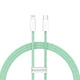 Кабель Baseus Dynamic Series Cable Type-C to Lightning 20W 1m CALD000006 Green - изображение 1
