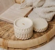 Аромасвеча ROMANTIC TEA SPA BEIGE 100% WOOD WAX 200g 42h Гранд Презент NAC 1084 - изображение 2