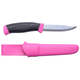 Ніж Morakniv Companion Magenta нержавіюча сталь MoraKniv 23,3 см (sad0001385) Чорно-рожевий - зображення 1