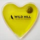 Карманная грелка-сердце для рук Wild Hill Hand Warmer L многоразовая желтая (10,7*10,2 см) - изображение 1