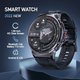 Розумний смарт-годинник Smart Watch W 96 голосовий виклик крокомір тонометр пульсометр українська мова Titanium (001438799) - зображення 1