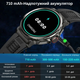 Розумний смарт-годинник Smart Watch W 96 голосовий виклик крокомір тонометр пульсометр українська мова Titanium (001438799) - зображення 4