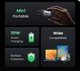 Мережевий зарядний пристрій UGREEN CD319 USB-C Nexode Mini 30W PD QC4.0 PD3.0 GaN Tech Grey (90666) - зображення 3