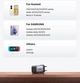 Мережевий зарядний пристрій UGREEN CD319 USB-C Nexode Mini 30W PD QC4.0 PD3.0 GaN Tech Grey (90666) - зображення 8