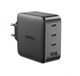 Сетевое зарядное устройство UGREEN CD226 USB+3xUSB-C 100W QC4.0 PD3.0 GaN Tech with Cable Grey (90575) - изображение 1