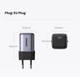 Мережевий зарядний пристрій UGREEN CD319 USB-C Nexode Mini 30W PD QC4.0 PD3.0 GaN Tech Grey (90666) - зображення 11