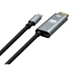Кабель мультимедійний USB-C to DisplayPort 1.5m v1.2 4K60Hz PD 100W port Vinga (VCPVCCD1215PD) - изображение 2