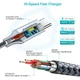 Дата кабель USB 2.0 Type-C to Type-C 1.8m 100W Choetech (XCC-1002-GY) - изображение 4