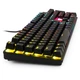 Клавіатура Vinga KBGM-101 LED Red Switch USB Black (KBGM-101 Black) - зображення 4