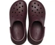 Женские кроксы Crocs Classic Crush Clog Dark Cherry M7W9-40-25.5 см 207521 - изображение 4