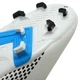 Бутси футбольне взуття DIFFERENT Football WHITE/BLACK/SKYBLUE розмір 43 (верх-PU, підошва-термополіуретан (TPU), білий-блакитний) (SG-301309-3_Білий-блакитний_43) - изображение 7