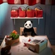 Плюшева іграшка панда IKEA KRAMIG - зображення 7