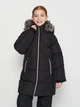 Детское зимнее пальто для девочки Lemon Outerwear Jesień Girl ZL3151101OJG-021 122 см Черное (5904986269428) - изображение 1