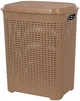 Корзина для белья 0778 Роттанг BEIGE 45 л - изображение 1