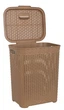 Корзина для белья 0778 Роттанг BEIGE 45 л - изображение 2
