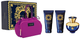 Zestaw prezentowy damski Versace Pour Femme Dylan Blue Kosmetyczka + Żel pod prysznic 100 ml + Balsam do ciała 100 ml + Woda perfumowana 100 ml (8011003884971) - obraz 1