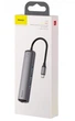 USB-хаб Baseus Mechanical Eye 6 в 1 Type-C to USB3.0х3 + HDMI + RJ45 + Type-C PD Ethernet Grey (CAHUB-J0G) - изображение 9