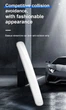 Защитная накладка Baseus для автомобильных дверей Streamlined Car Door Bumper White (CRFZT-02) - изображение 2