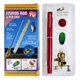 Міні вудка Fishing Rod кишенькова у формі ручки червона - зображення 3