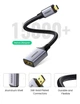 Кабель Micro HDMI штекер to HDMI 2.0 Ugreen разъем 4K 60Hz 3D нейлоновая оплетка 25CM Black (HD149) - изображение 14