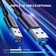 Кабель Ugreen зарядний USB 3.0 to Type-C 1.5 М Black (US184) - зображення 10