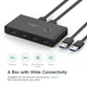 Коммутатор UGREEN US216 2 In 4 Out USB 3.0 Switch Box 1.5 м Black (30768) - изображение 2