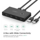 Комутатор UGREEN US216 2 In 4 Out USB 2.0 Switch Box 1.5 м Black (30767) - зображення 5
