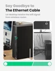 WiFi-адаптер UGREEN USB AC650 5G/2.4G для ПК Mini Wireless двухдиапазонный (CM448) - изображение 3