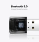 Bluetooth-адаптер UGREEN бездротовий передавач для комп'ютера, ноутбука USB Bluetooth 5.0 Black (US390) - зображення 13