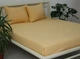 Простынь на резинке 180х200х20 см и наволочки 2х50х70 см Tag Tekstil (Apricot Cream) - изображение 1