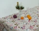 Скатерть ТМ TAG хлопок с влаго грязе отталкивающей пропиткой 150х220 см Новогодняя Снеговик бежевая - изображение 1