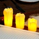Набір світлодіодних LED свічок на батарейках Decorative Led Mum Seti 3 шт в комплекті - изображение 1