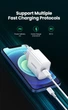 Быстрое зарядное устройство Ugreen Quick charge 4.0 PD 3.0 20W + Кабель Ugreen MFi USB-C to Lightning 1M «‎CD137» - изображение 6