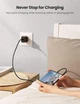 Швидкий зарядний пристрій Ugreen Qualcomm Quick charge 3.0 18W Black «CD122» - зображення 11