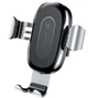 Держатель для смартфона Baseus Wireless Gravity с беспроводной зарядкой на воздуховод Silver «‎WXYL-0S» - изображение 11