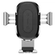 Держатель для смартфона Baseus Wireless Gravity с беспроводной зарядкой на воздуховод Silver «‎WXYL-0S» - изображение 12