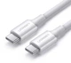Кабель зарядний Ugreen Type-C 5А 100W QC4.0 1М White (US300) - зображення 6