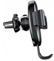 Держатель для смартфона Baseus Wireless Gravity с беспроводной зарядкой на воздуховод Black «‎WXYL-01» - изображение 13