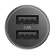 Автомобільний Швидкий зарядний пристрій Baseus Small Screw 2USB 3.4A Black «CAXLD-C» - зображення 15