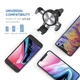 Автомобильный держатель для смартфона Ugreen c гравитационным эффектом Black «‎LP130» - изображение 10