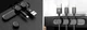 Тримач для кабелів Baseus Peas Cable Clip Black (ACWDJ-01) - зображення 9